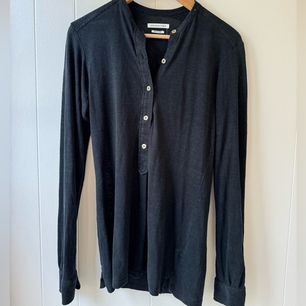 Isabel Marant Toile Karrick Linen Henley